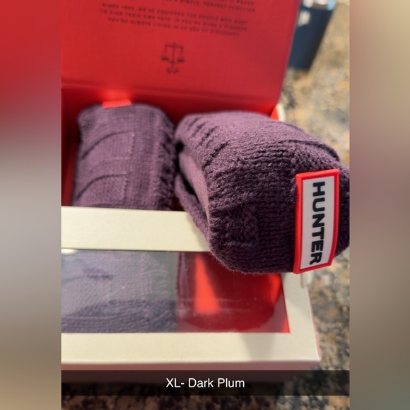 HUNTER BOOT SOCKS, 8 total pairs. Please pick what color - Picture 11 of 13